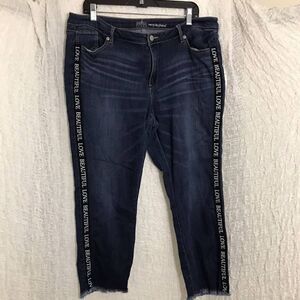 Soho Curvy Girlfriend Jeans Size 14